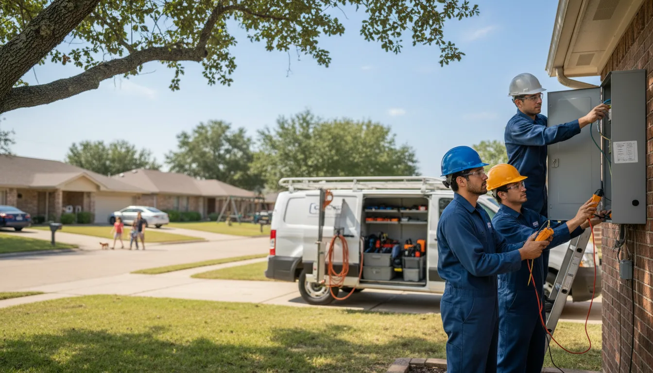 Certified electrician providing emergency electrical services in Fort Supply, OK